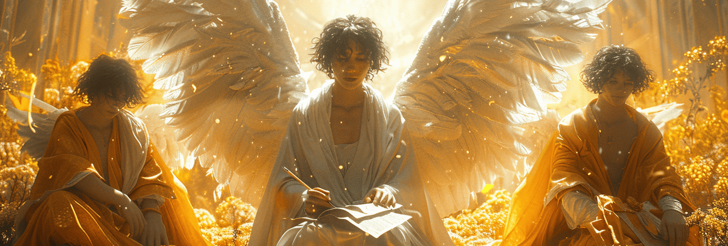 shaharbp_An_ethereal_none_binary_group_of_angels_sitting_gracef_956e758f-095a-4954-b02e-3b05bcddad71